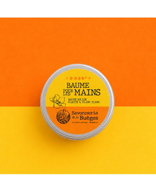 Baume solide karité, avocat, germe de blé & Ylang