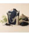 Savon Tea Tree, nigelle, ghassoul & charbon actif