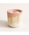 Bougie parfumée / Pot jesmonite