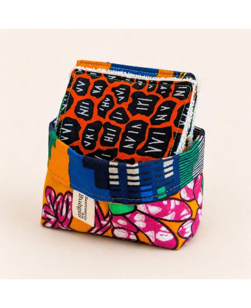 panier + lingettes nettoyantes