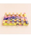 porte savon jesmonite jaune rose violet