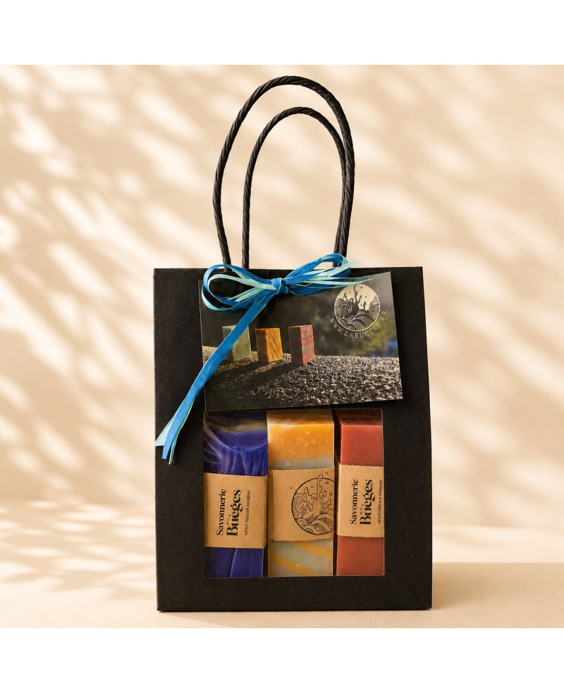 Coffret cadeau 3 savons