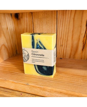 Savon à l'huile essentielle de citronnelle