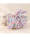 furoshiki : graines parfumées à l'ambre emballées dans du tissu Liberty