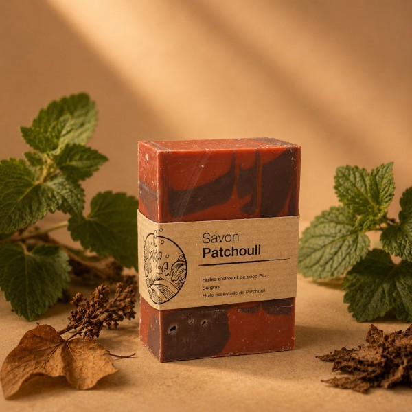 Savon patchouli de la savonnerie de la Buèges