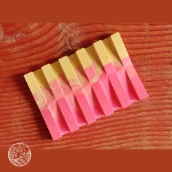 porte savon jesmonite vanille fraise
