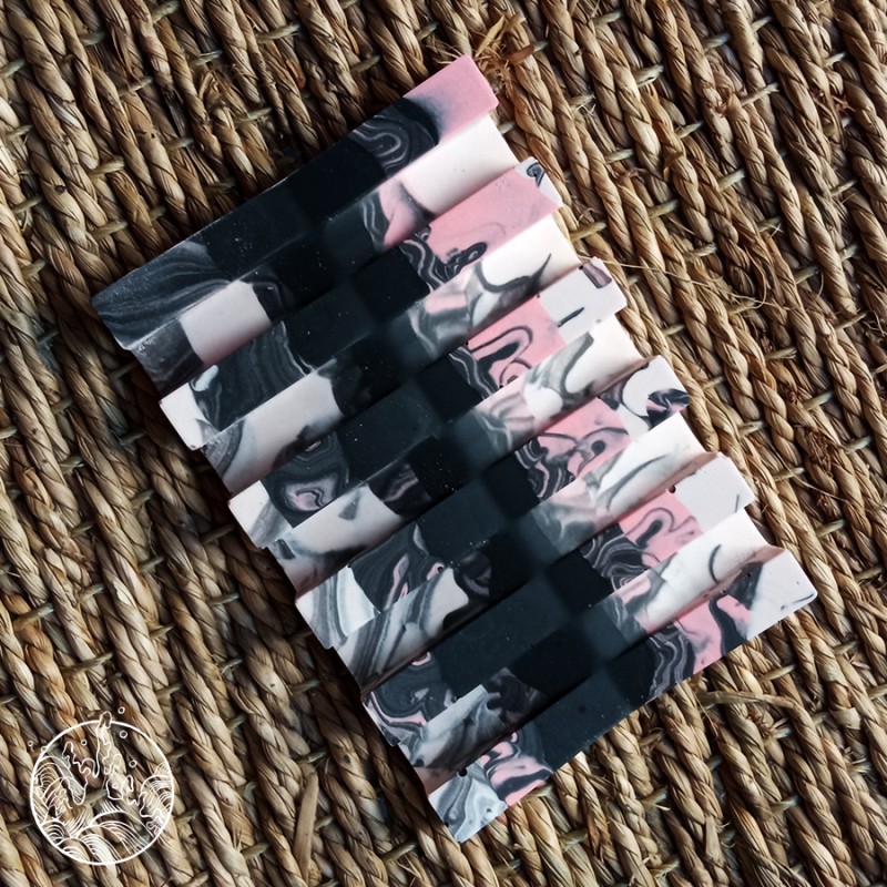 Porte-savon Rose noire