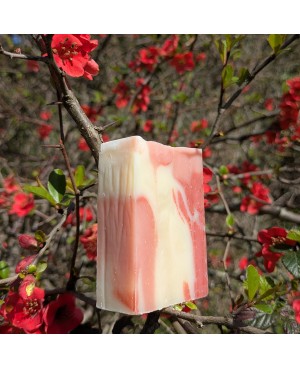 Savon à l'huile essentielle de géranium