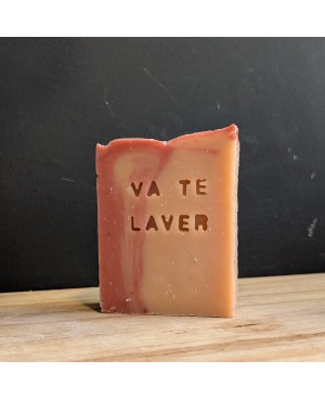 savon message personnalisé "va te laver"