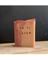 savon message personnalisé "va te laver"
