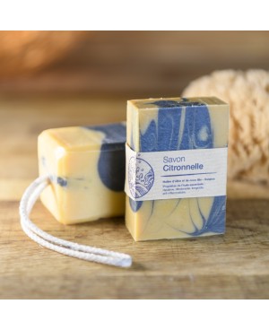 Savon à l'huile essentielle de citronnelle