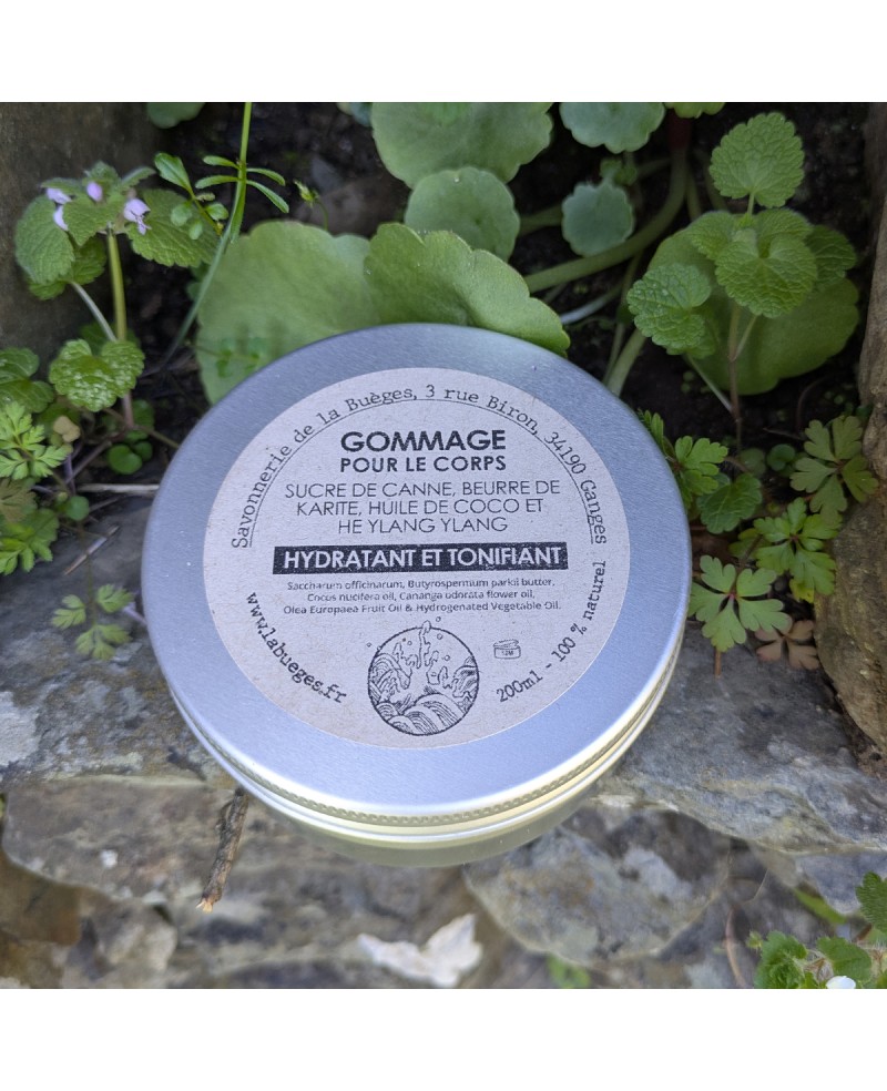 gommage corps hydratant et tonifiant