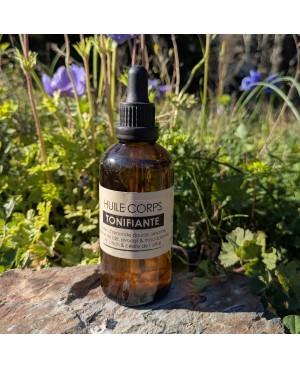 Huile pour le corps tonifiante
