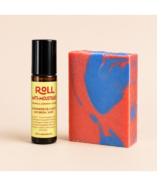 Savon artisanal et roll-on anti-moustique naturel : les indispensables de l'été